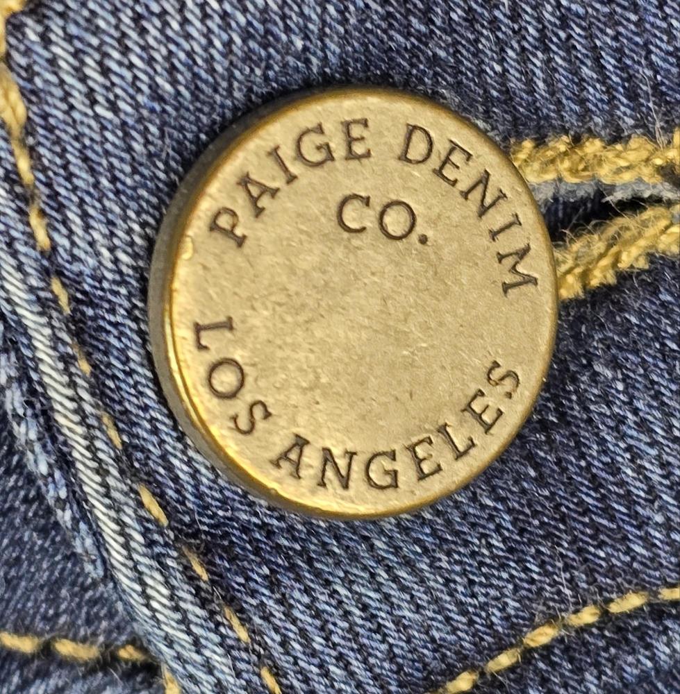 Paige Skyline Ankle Skinny Jeans In Howard Size 25 = 0 NWT - Picture 6 of 11